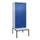 locker voor scheiding van kleding,HxBxD 2120x800x815mm,2vak