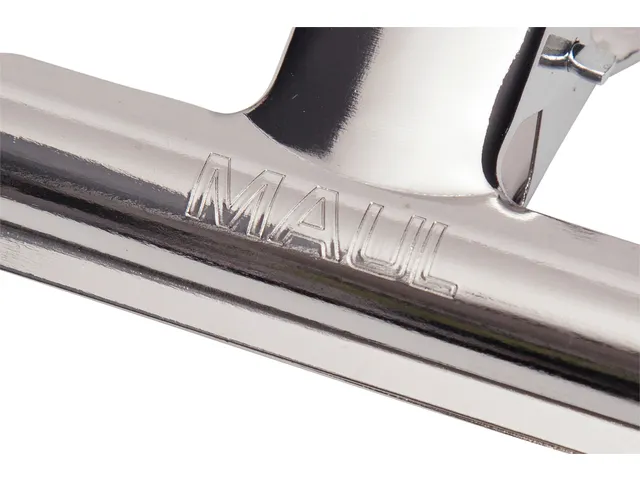 Papierklem MAUL Bulldog 70mm capaciteit 40mm zilver