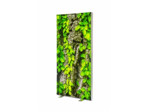 Bannerframe Brightbox Double 100x250cm Zilver LED verlicht