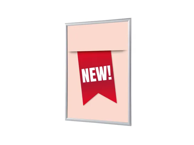 Kliklijst A1 complete set met print "NEW" Rood