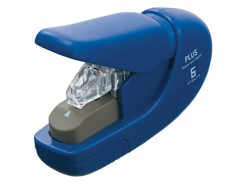 Nietmachine Plus nieten zonder nietjes blauw