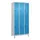 dubbeldekse locker,HxBxD 1950x900x500mm,3x2vak.,vak B 300mm