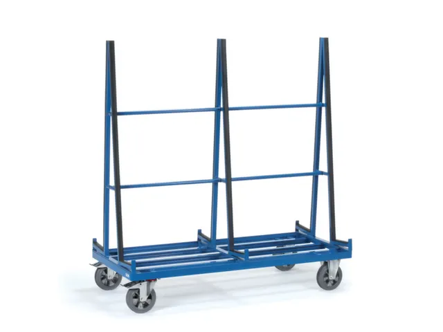 Platenwagen Draagverm. 1 2t Lxb 2000x800mm Beide Zijden Ral 5007