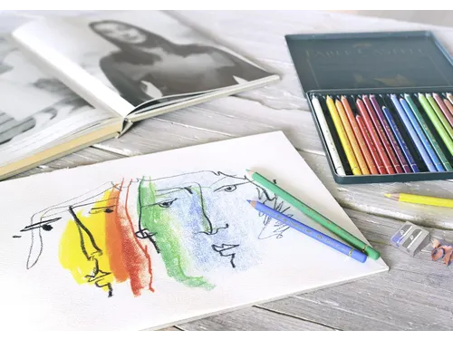 Kleurpotlood Faber-Castell Polychromos assorti kist á 48 stuks