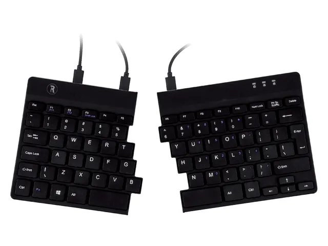 Split Break V2 ergonomisch toetsenbord Qwerty US Zwart bedraad
