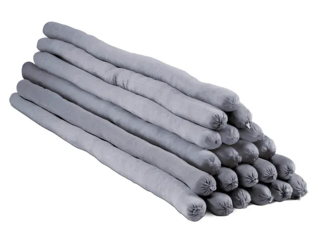 absorberende slang,LxØ 1200x75mm,opnamecapaciteit 53l/VE,PP,grijs