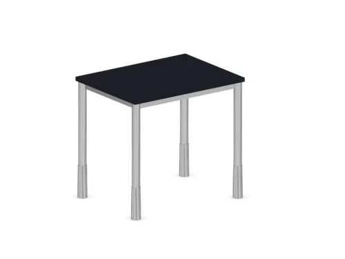 In hoogte verstelbaar bureau,HxBxD 720-840x800x600mm,CC-zwart