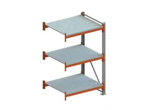 Breedvakstelling Aanbouwveld 2200x1385x1100mm 3 Stalen Legborden