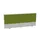 opzetpaneel bureau aanbouw achter MP-lichtgrijs BN7048-groen 1400mm