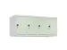 opzetkast,v. locker,4vak.,vak B 300mm,HxBxD 500x1200x500mm