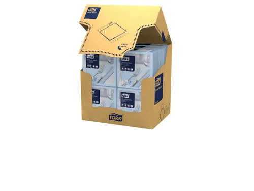 Tork 477913 Soft Dinnerservet Advanced Lichtblauw 39x39cm