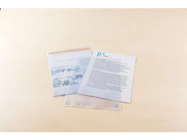 Insteekmap L-model Oxford A4 PP 120µ generfd 100 stuks