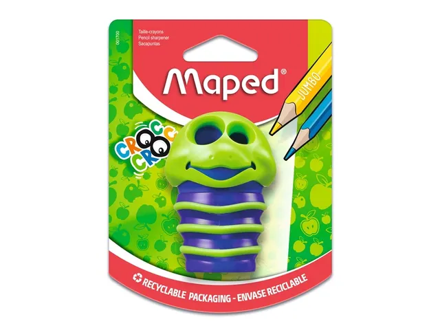Puntenslijper Maped Croc Croc Bug 2-gaats assorti