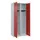 locker voor scheiding van kleding,HxBxD 1850x800x500mm,2vak