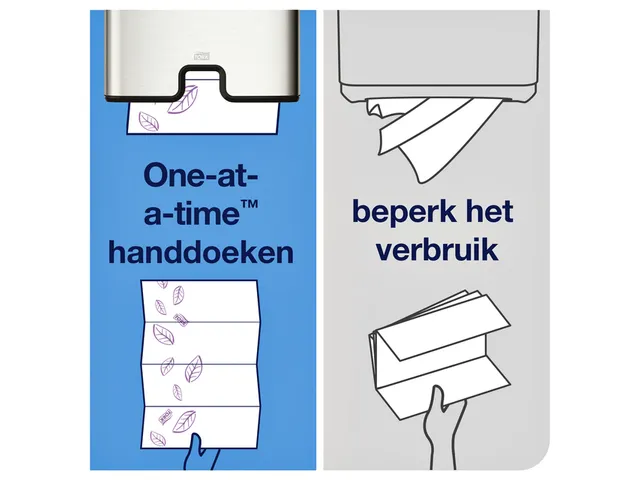 Tork 100297 Xpress Handdoek Premium H2 ZigZag Extra Soft 2-laags