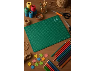 Snijmat A4 30x22cm Groen - 6