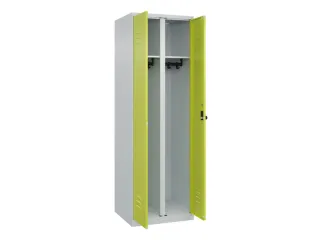 locker voor scheiding van kleding,HxBxD 1850x600x500mm,2vak - 2