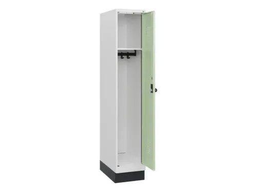 schoollocker,HxBxD 1630x300x500mm,1vak,vak B 300mm,draaigrendel,sokkel