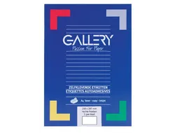 Gallery Witte Etiketten 210x297 mm
