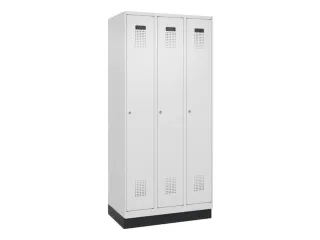 locker,HxBxD 1950x900x500mm,3vak,vak B 300mm,cil.-slot,sokkel - 3