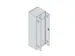 locker voor scheiding van kleding,HxBxD 1850x600x500mm,2vak
