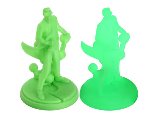 Polymaker 3D filament Panchroma PLA Luminous 1,75mm Groen 1kg - 3