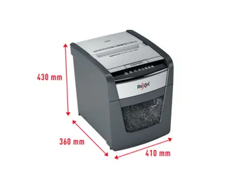 Papiervernietiger Rexel Optimum Auto+ 50X P-4 snippers 4x28mm - 5