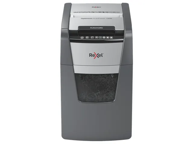 Papiervernietiger Rexel Optimum Auto+ 130M snippers 2x15mm
