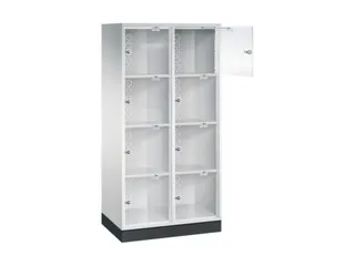 grootvolume-lockersysteem,HxBxD 1750x820x500mm,2x4vakken,cil.-slot - 1