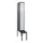 Z-garderobekast,HxBxD 2120x300x815mm,2vak,vak B 300mm,cil.-slot