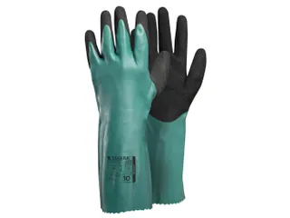 Tegera 7361 nitril handschoenen, zwart, maat 9 - 1