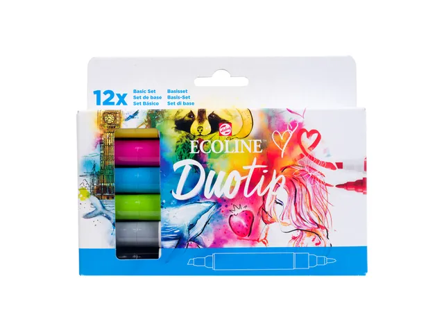Duotip Talens Ecoline set à 12 stuks basis