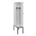 locker met bank,voor scheiding van kleding,HxBxD 2120x400x815mm,1vak