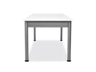 In hoogte verstelbaar bureau,HxBxD 680-800x1800x800mm,decor lichtgrijs - 1