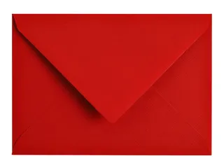 Envelop Papicolor C6 114x162mm Rood Gegomd - 2