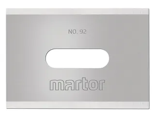 Reservemes Martor rechthoekig nr. 92 10 stuks - 1