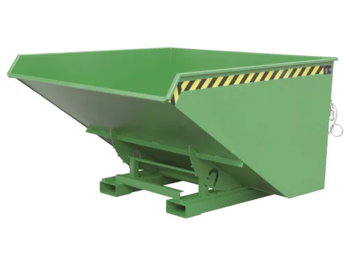 Kiepbak 1103x1870x1720mm 2.1m³ Afrolmechaniek Gelakt Ral6011