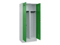 PBM-locker,HxBxD 1950x800x500mm,2vak,vak B 400mm,cil.-slot