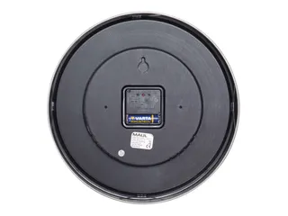 Wandklok MAUL Move RC Ø30,5cmx4.5cm aluminium/wit incl.batterij - 5