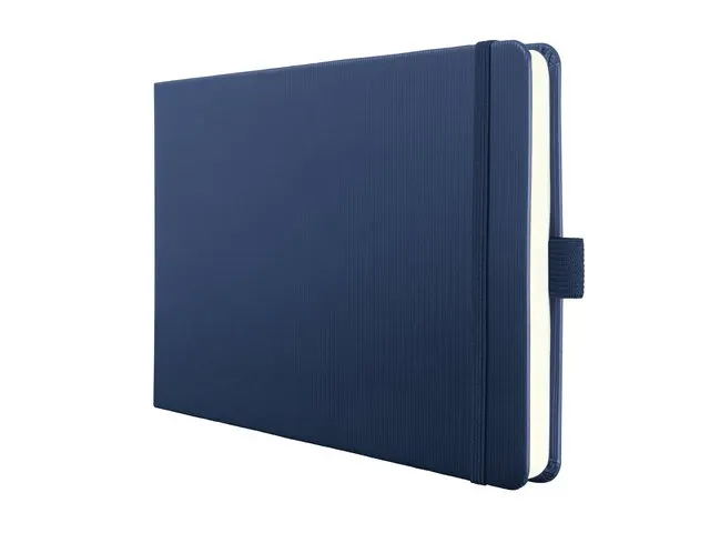 Notitieboek Conceptum A5 landsoftcoverape donker blauw puntgelijnd har
