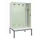 locker met bank,voor scheiding van kleding,HxBxD 2120x1200x815mm,4vak