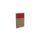 baliepaneel,v. bureau,aanbouw links,B 800mm,NT-cherry,BN4011-rood