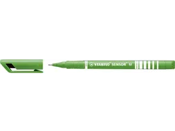 Fineliner STABILO Sensor 187/43 medium lichtgroen