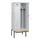 locker met bank,voor scheiding van kleding,HxBxD 2120x800x815mm,2vak
