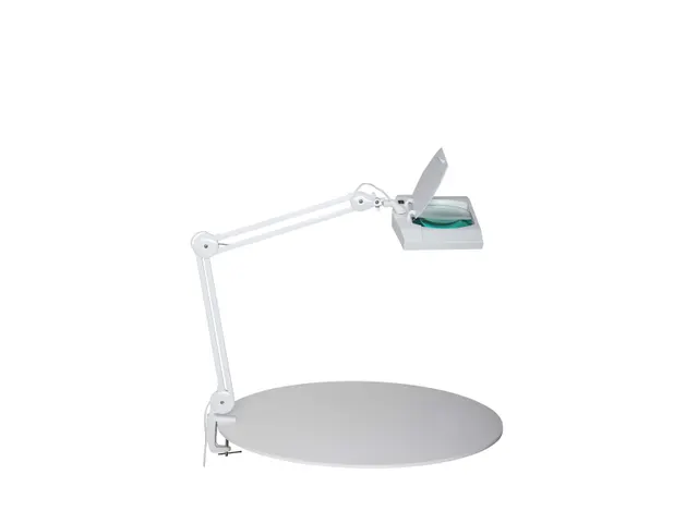 Loeplamp LED MAULvitrum Met Tafelklem Wit