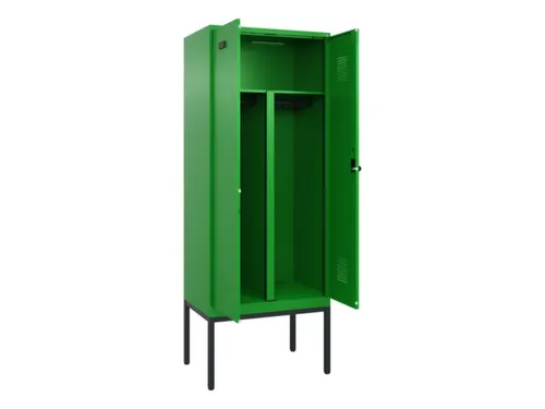 PBM-locker,HxBxD 2120x800x500mm,2vak,vak B 400mm,draaigrendel