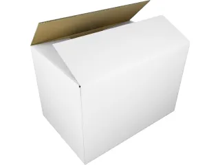 Verzenddoos Raadhuis Inw: 586x386x386mm EB-golf wit - 1