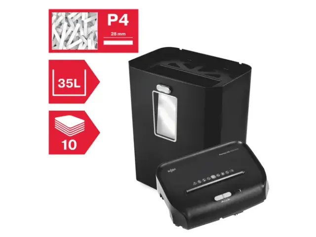 Papiervernietiger ProMax QS RSX1035 35L zwart