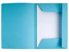 Dossiermap Jura Lichtblauw A4 3 kleppen