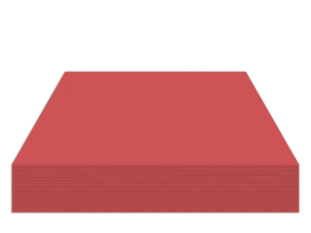 Fotokarton Kangaro 50x70cm 300gr lichtrood pak 25 vel